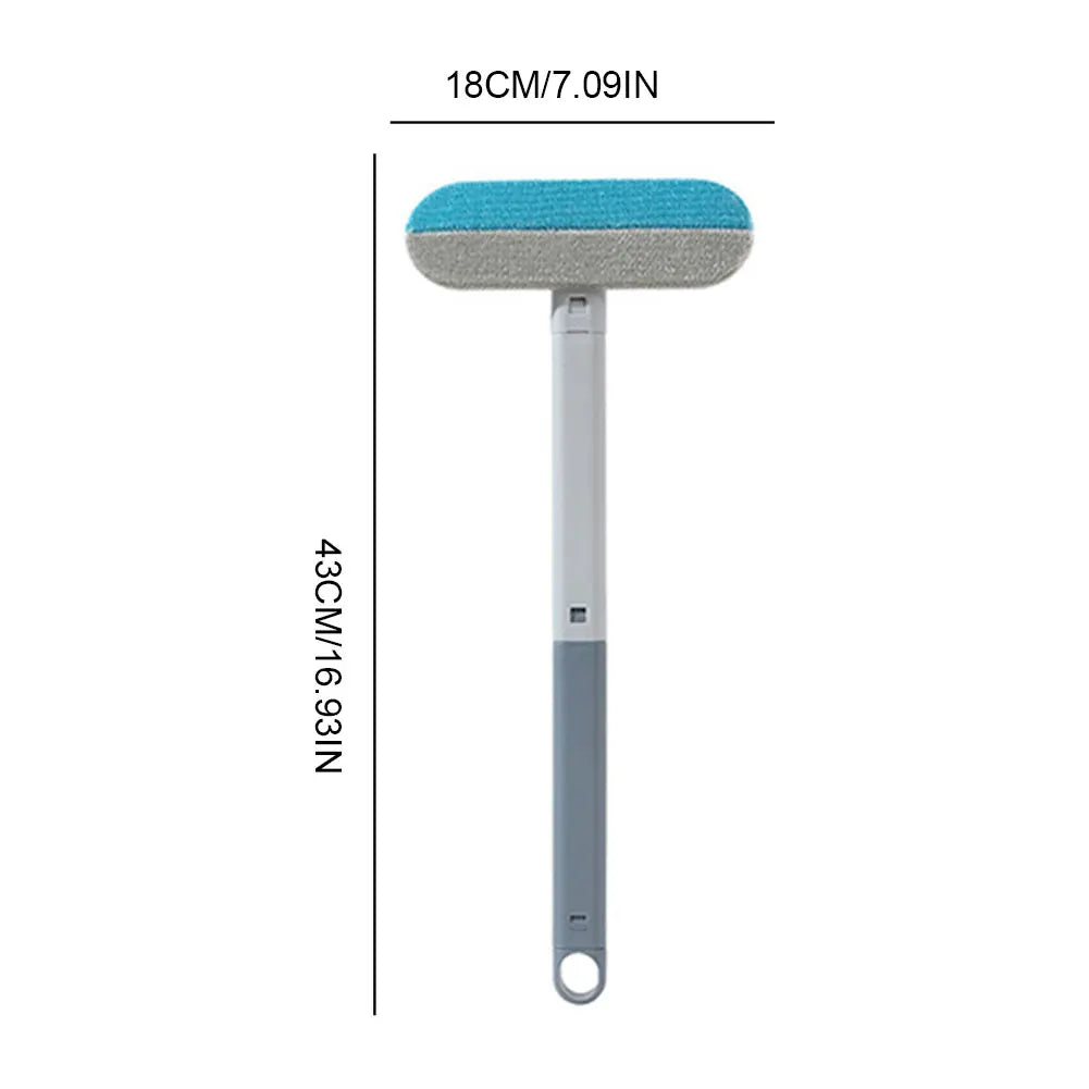 3 in 1 Pet Hair Remover, Long Handle Cleaning Brush
