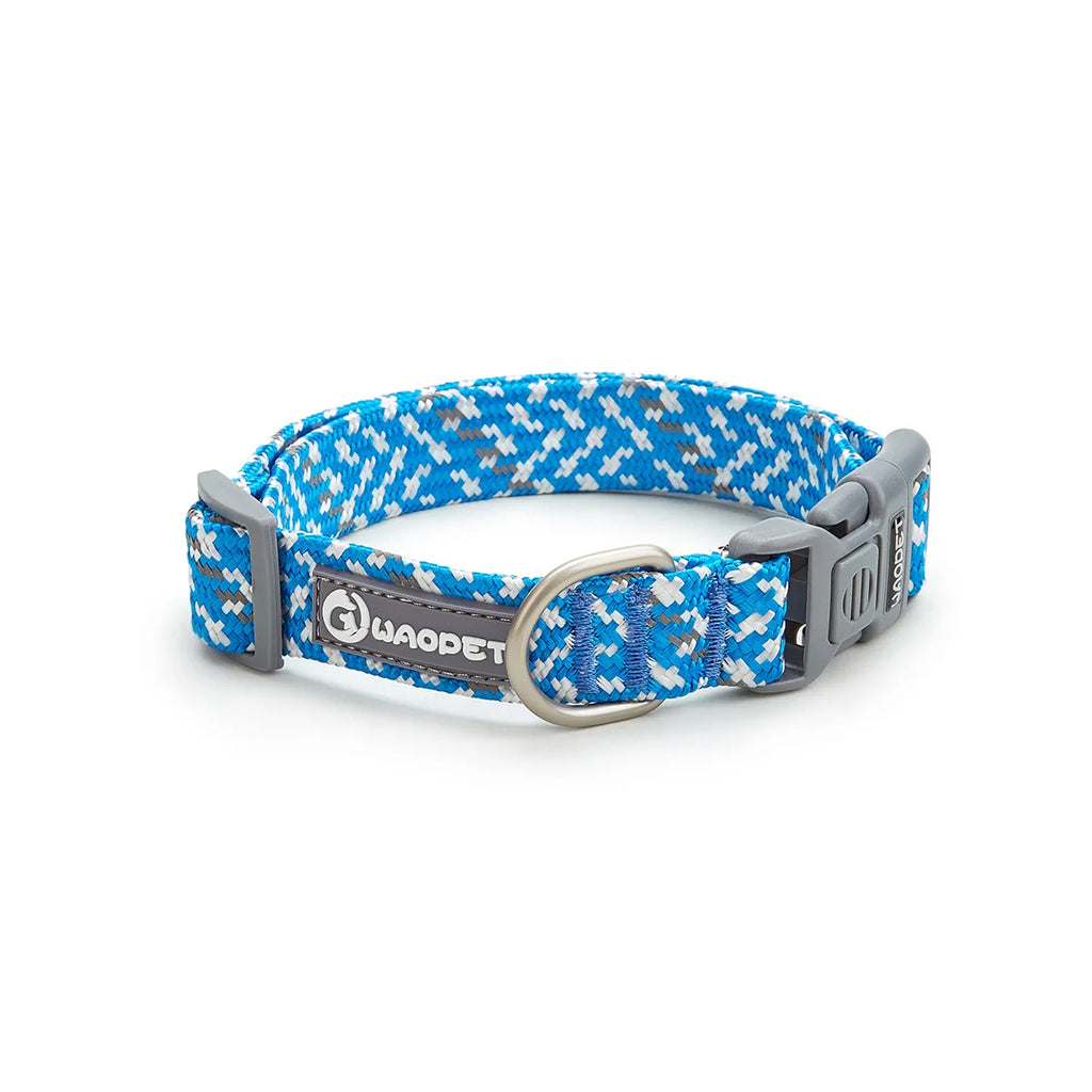 Nylon Dog Collar ,Adjustable, Reflective with Metal Buckle and Quick Release Buckle Large and Medium Dog Pet Collars
