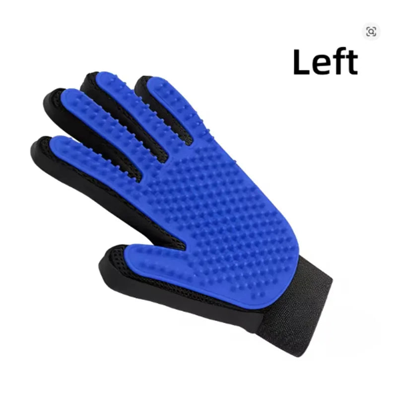 Pet Hair Glove, Dog and Cat Grooming, Deshedding Hair and Massage Brush