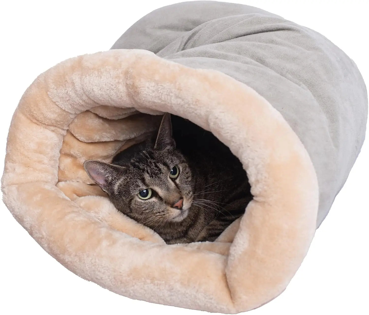 Cat Sleeping Bag Semi-enclosed Cat Nest Warm Small and Medium-sized,Can Be Disassembled and Washed