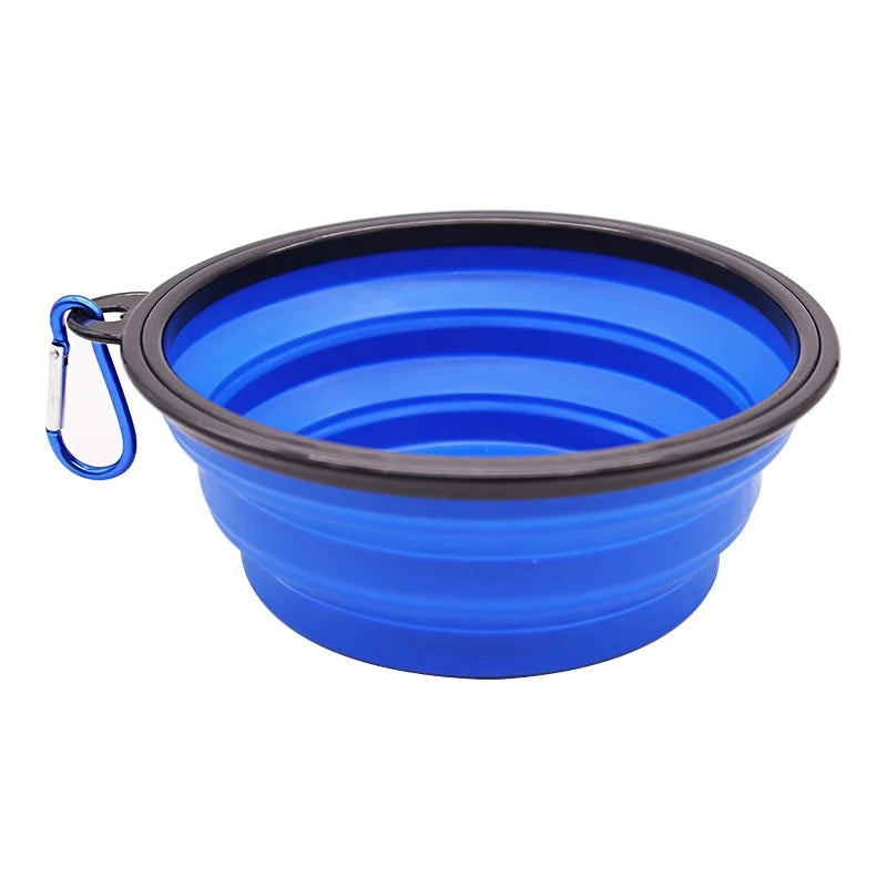 Durable Portable Food Bowl for Cats And Dogs ,Silicone ,Collapsible ,Travel Outdoor Water Food Bowl