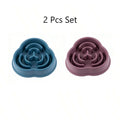 1pc Slow Food Bowl, Plastic Anti-Choking ,Slow Eating ,Cloud Shape, Prevent Vomiting And Protect Intestines