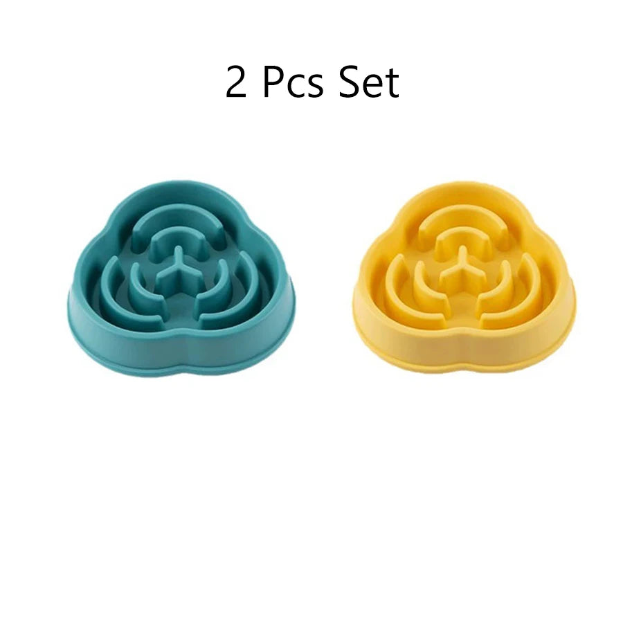 1pc Slow Food Bowl, Plastic Anti-Choking ,Slow Eating ,Cloud Shape, Prevent Vomiting And Protect Intestines