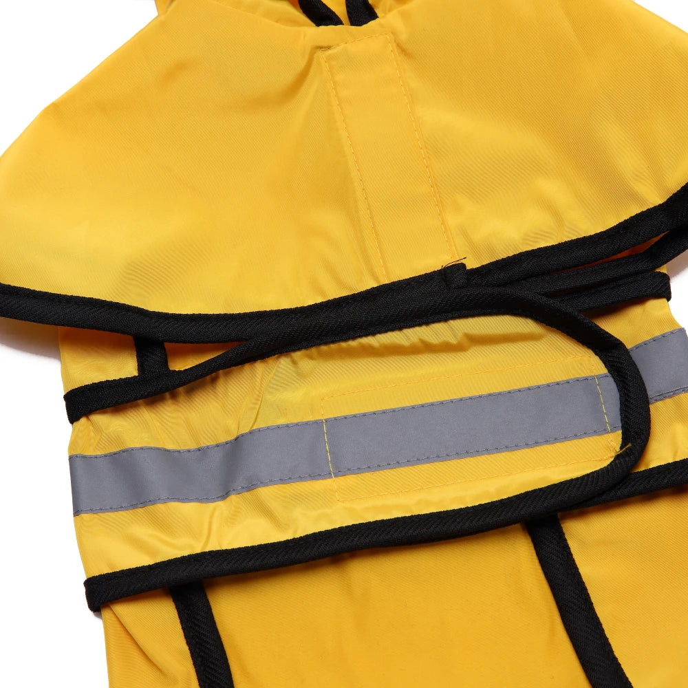 Large Dogs Raincoat ,  Poncho , Reflective, Waterproof