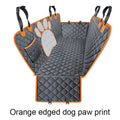 Visual Mesh Window and Side Zipper Car Seat & Door Protec Car Seat Cover, Waterproof ,Travel Mat Hammock