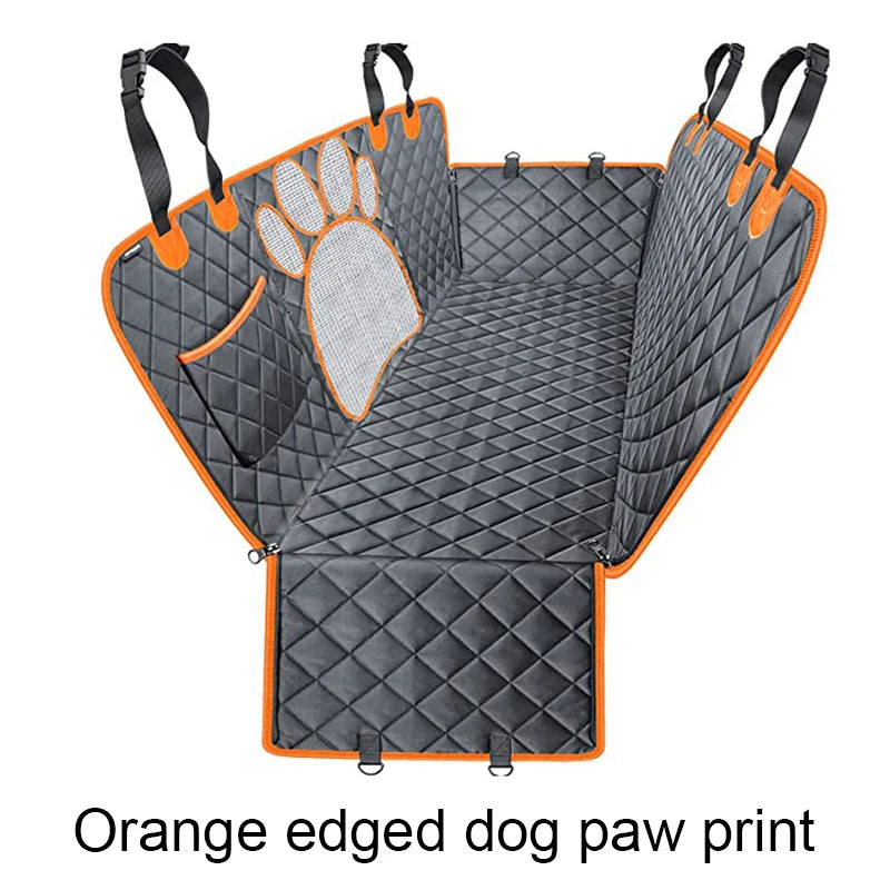 Visual Mesh Window and Side Zipper Car Seat & Door Protec Car Seat Cover, Waterproof ,Travel Mat Hammock