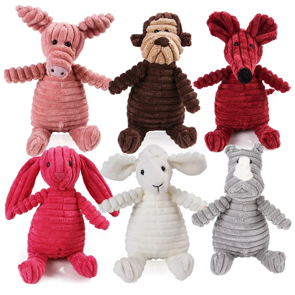 Dog Toy ,Corduroy ,Plush ,Tooth Cleaning  for All Dogs