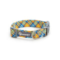 Nylon Dog Collar ,Adjustable, Reflective with Metal Buckle and Quick Release Buckle Large and Medium Dog Pet Collars