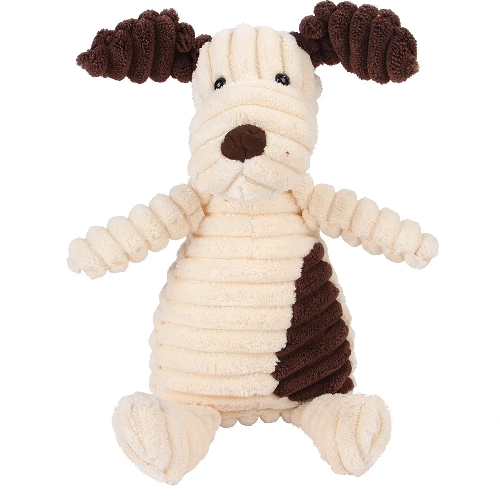 Dog Toy ,Corduroy ,Plush ,Tooth Cleaning  for All Dogs