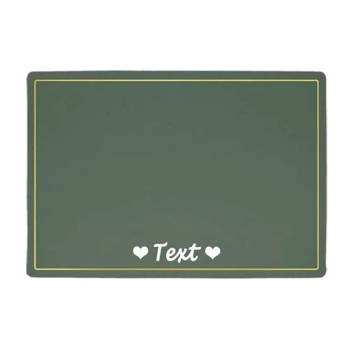 Custom Pet Food Bowl Mat, Waterproof,  Personalized Placemat For Pets Name ,Easy Wash Drinking ,Feeding Pad