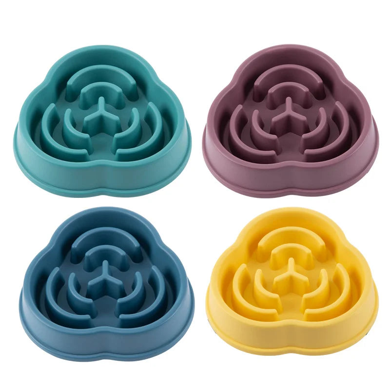1pc Slow Food Bowl, Plastic Anti-Choking ,Slow Eating ,Cloud Shape, Prevent Vomiting And Protect Intestines