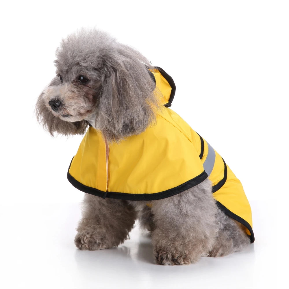 Large Dogs Raincoat ,  Poncho , Reflective, Waterproof