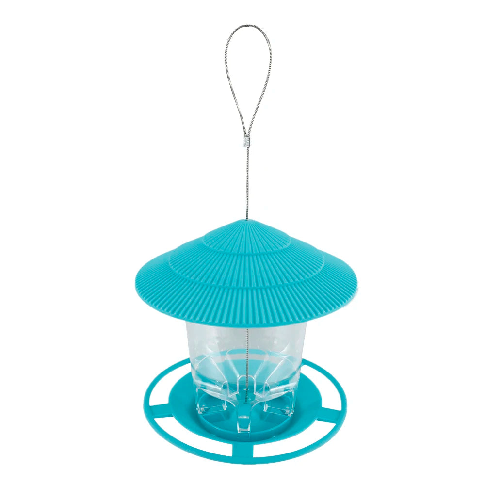 Bird Feeder Automatic Feeding, Outdoor Bird Feeder Hanging, Multiple Hole Dispenser Holder Food Container