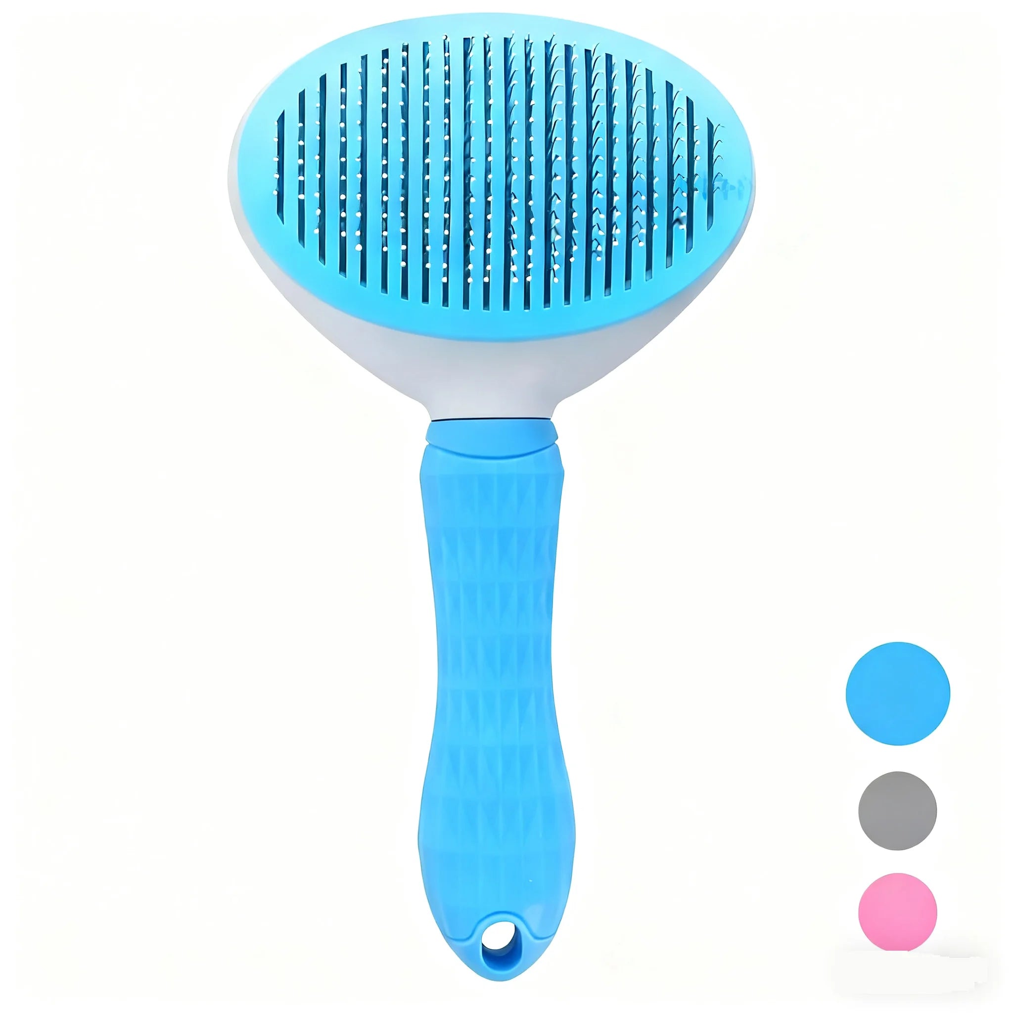 Self Cleaning Pet Hair Remover Brush For Dogs Cats, Grooming