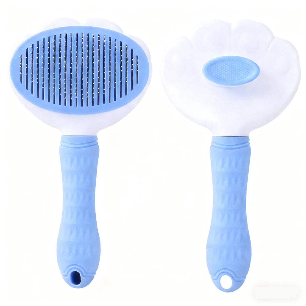 Self Cleaning Pet Hair Remover Brush For Dogs Cats, Grooming