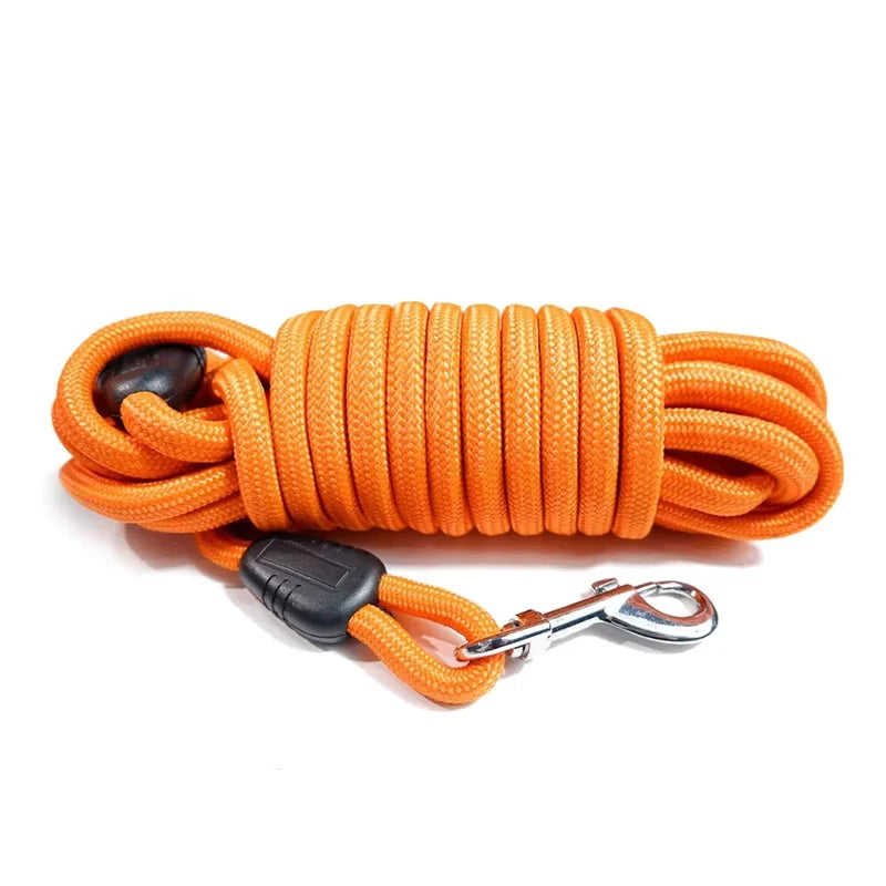 Long Nylon Dog Leash For Dogs and  Cats Outdoor Hiking Lead Rope Strong,5m 10m 15m