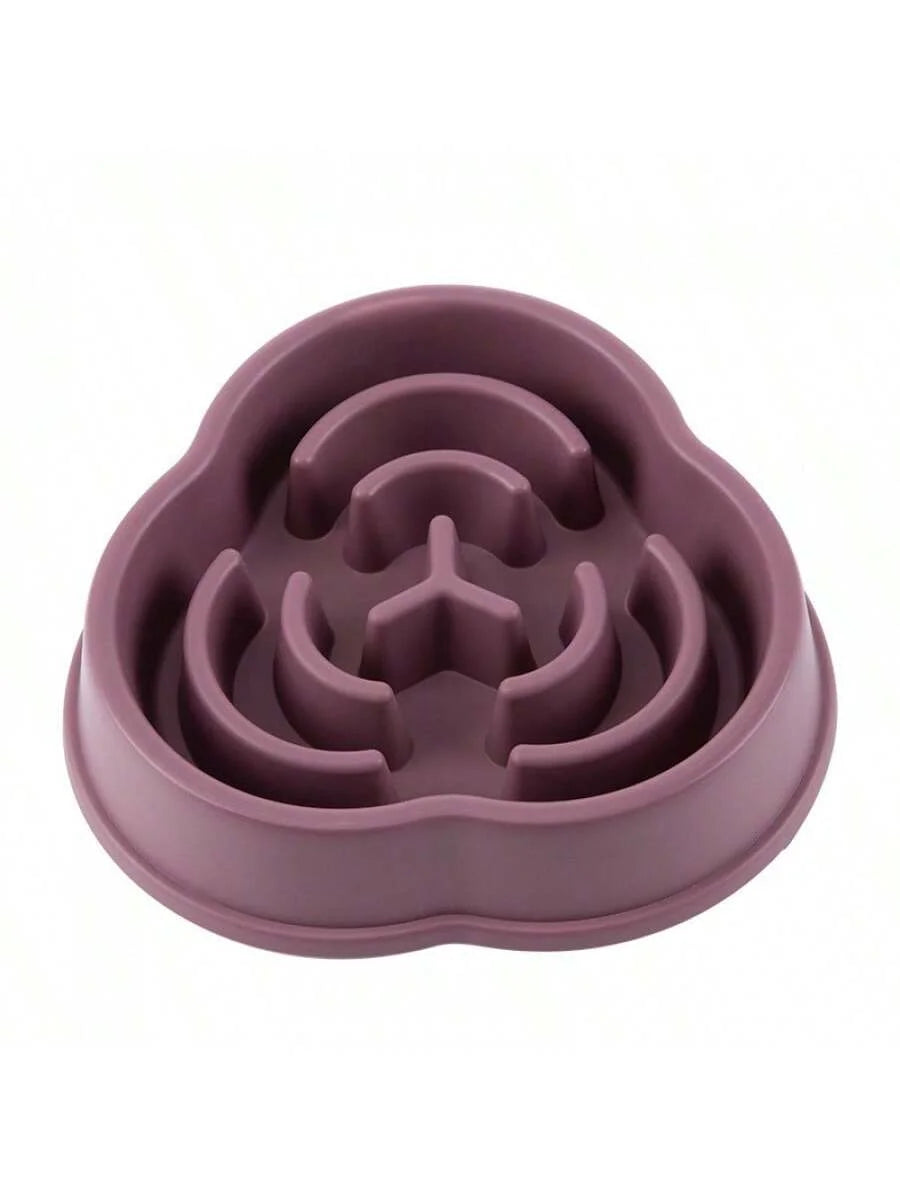 1pc Slow Food Bowl, Plastic Anti-Choking ,Slow Eating ,Cloud Shape, Prevent Vomiting And Protect Intestines