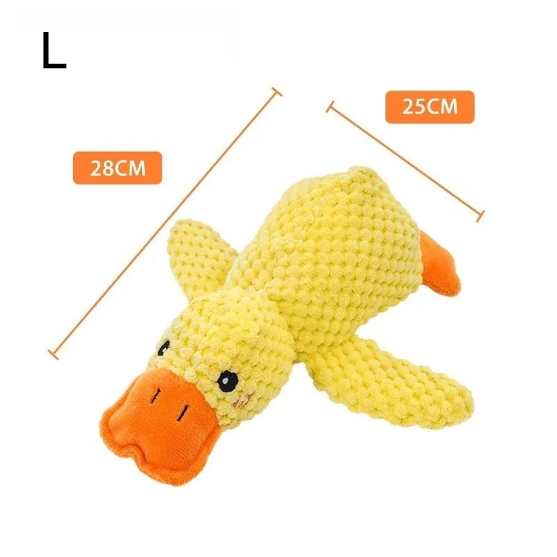 Plush Duck Squeaky Dog Toy,Soft  Toy for Small to Large Dogs,Relieve boredom and Sleep Companion,Dog Accessories