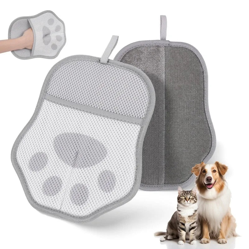 Pet Hair Remover Gloves, Cat Deshedding, Removing Dog Cat Hair From Sofa Carpet, Clothes