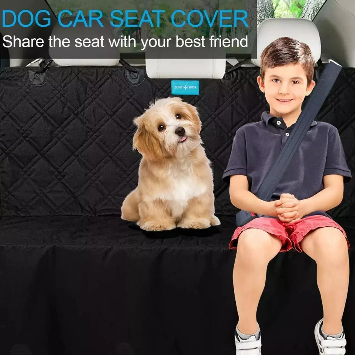 Car Seat Cover for Back Seat ,Waterproof ,Pet Seat Protector Mat Nonslip Universal