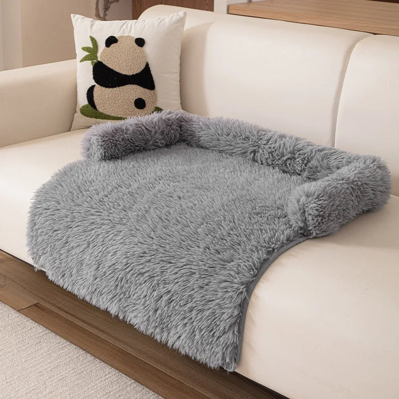 2025 New Style Sofa Pet Pad, Plush Dog Bed, Warm and Anti-slip Pet Sleeping Sofa Pad