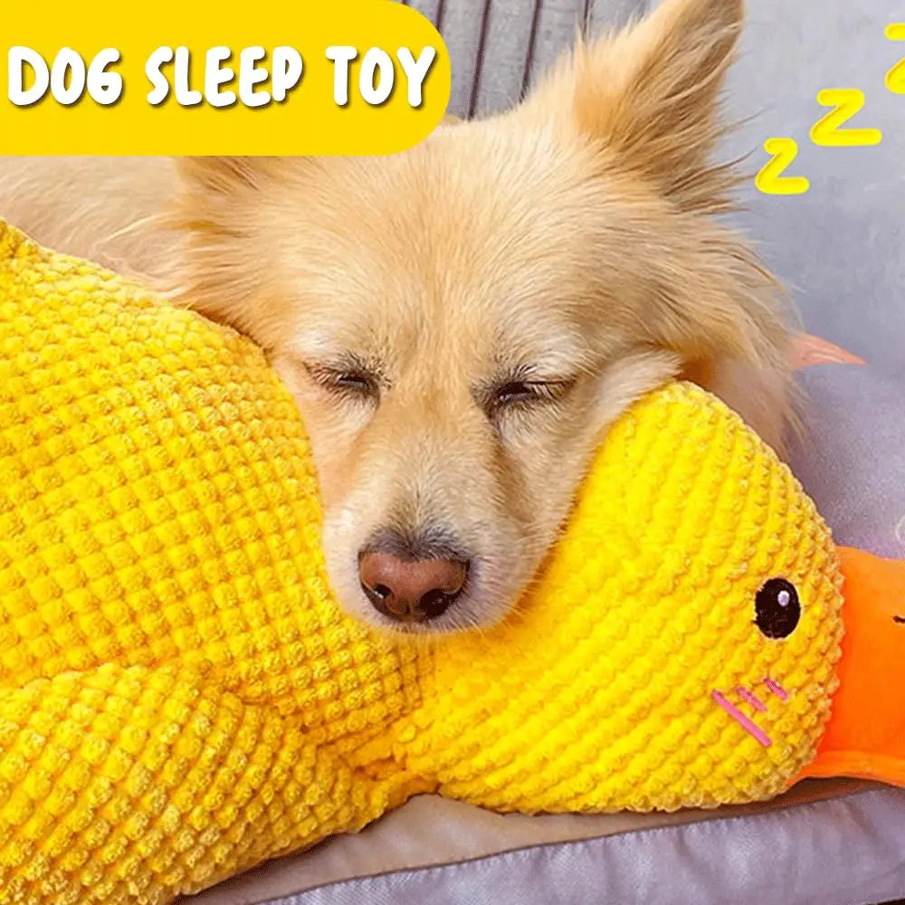 Plush Duck Squeaky Dog Toy,Soft  Toy for Small to Large Dogs,Relieve boredom and Sleep Companion,Dog Accessories