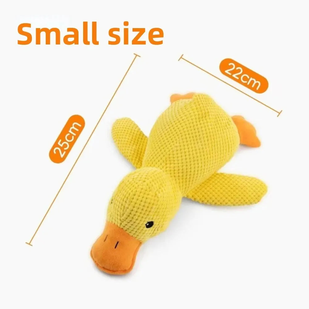 1/3PCS Things For Dogs Dogs Calming Duck Squeaky Plush Toy ,Luxury Sleep Aid Durable Puppy Companion