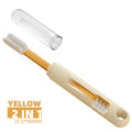2in1 Cleaning Dog toothbrush Soft Hair Pet Toothbrush Double Sided Tooth Brush for Dog Cat Small pet Teeth Cleaning Oral Care