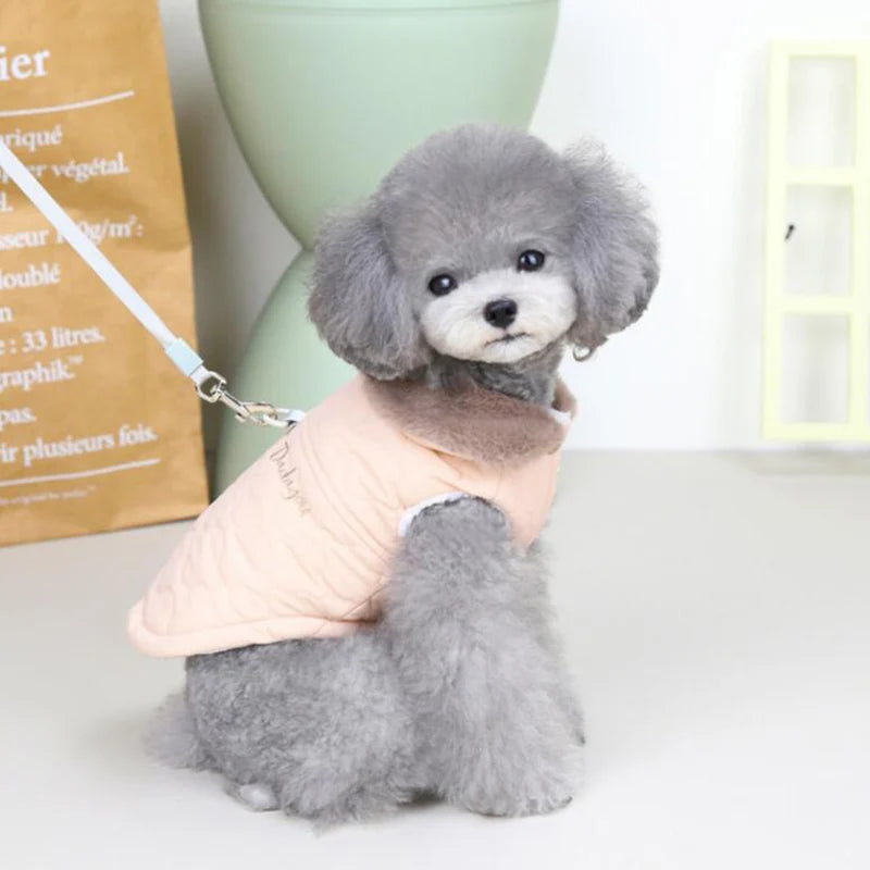 Warm Fleece Dog Vest Apparel for Small , Medium Dogs and Cats