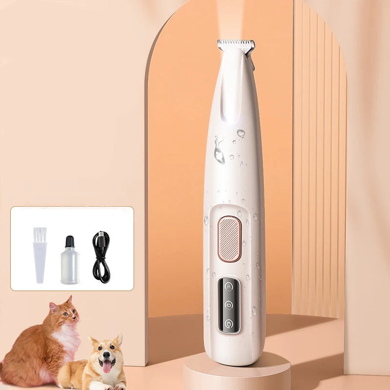 Portable Trimmer with Led Light , Nail Grinder Shaver ,Rechargeable ,Cordless Nail Grooming