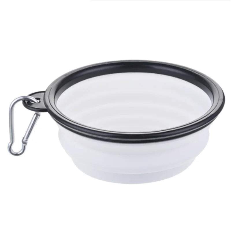 Durable Portable Food Bowl for Cats And Dogs ,Silicone ,Collapsible ,Travel Outdoor Water Food Bowl