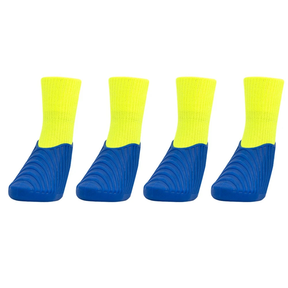 4Pcs Outdoor Dog Shoes, Paw Protector ,Comfortable ,Waterproof  ,Anti-slip For Small ,Medium ,Large Dogs and Cats