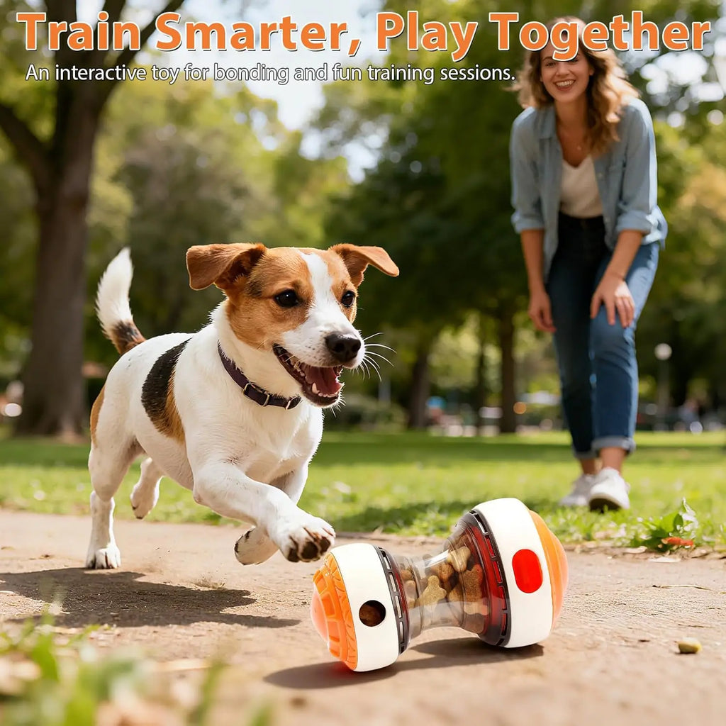 Interactive dog toys for small dogs - Adjustable Treat Dispensing  Slow Feeder, Puppy Training Toy