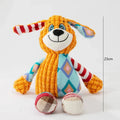 Interactive Plush Toy for Cat And Dog, Cute Squeaky Bite Resistant Puzzle Chew Toy for Teeth Cleaning