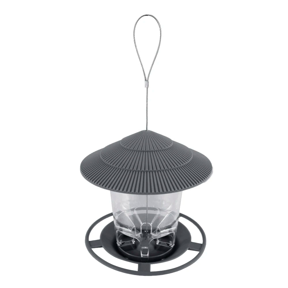 Bird Feeder Automatic Feeding, Outdoor Bird Feeder Hanging, Multiple Hole Dispenser Holder Food Container