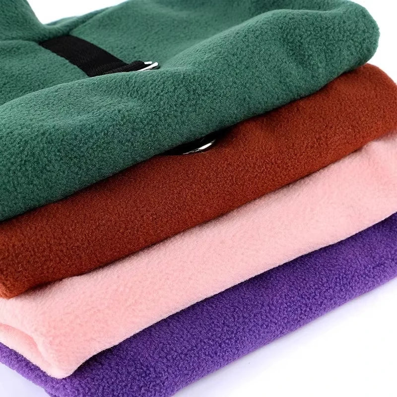 Fleece Warm Sweater for Autumn , Winter or chilly walks. Coat , Vest