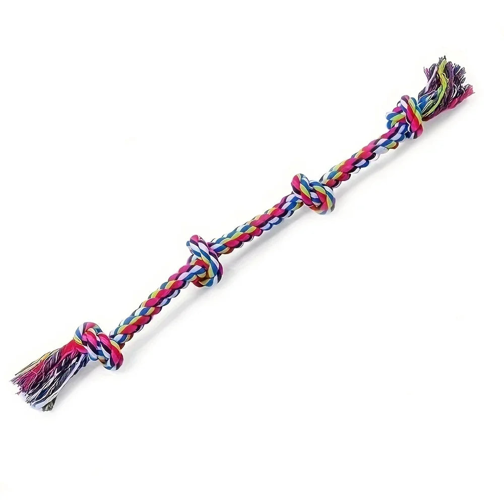 Knot Dog Toy, Indestructible Durable Chew Toy, Tug of War Interactive Toy, Suitable for Medium and Large Dogs