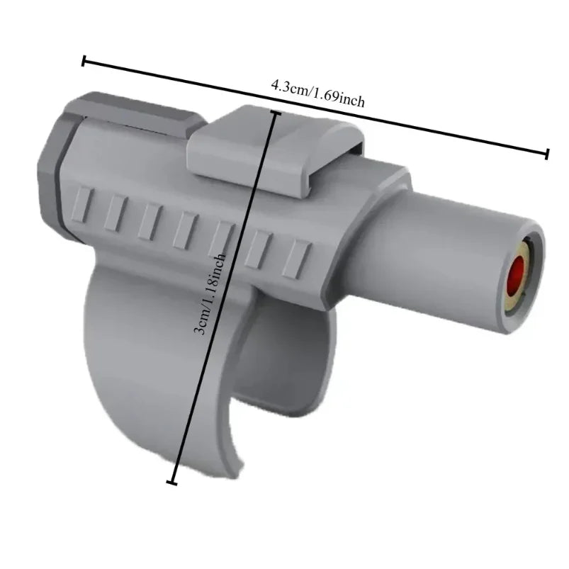 Portable Mini Laser Cat Toy - Finger Sleeve Design for Interactive Play and Endless Fun Infrared Cat Teasing Pen Pet Toy