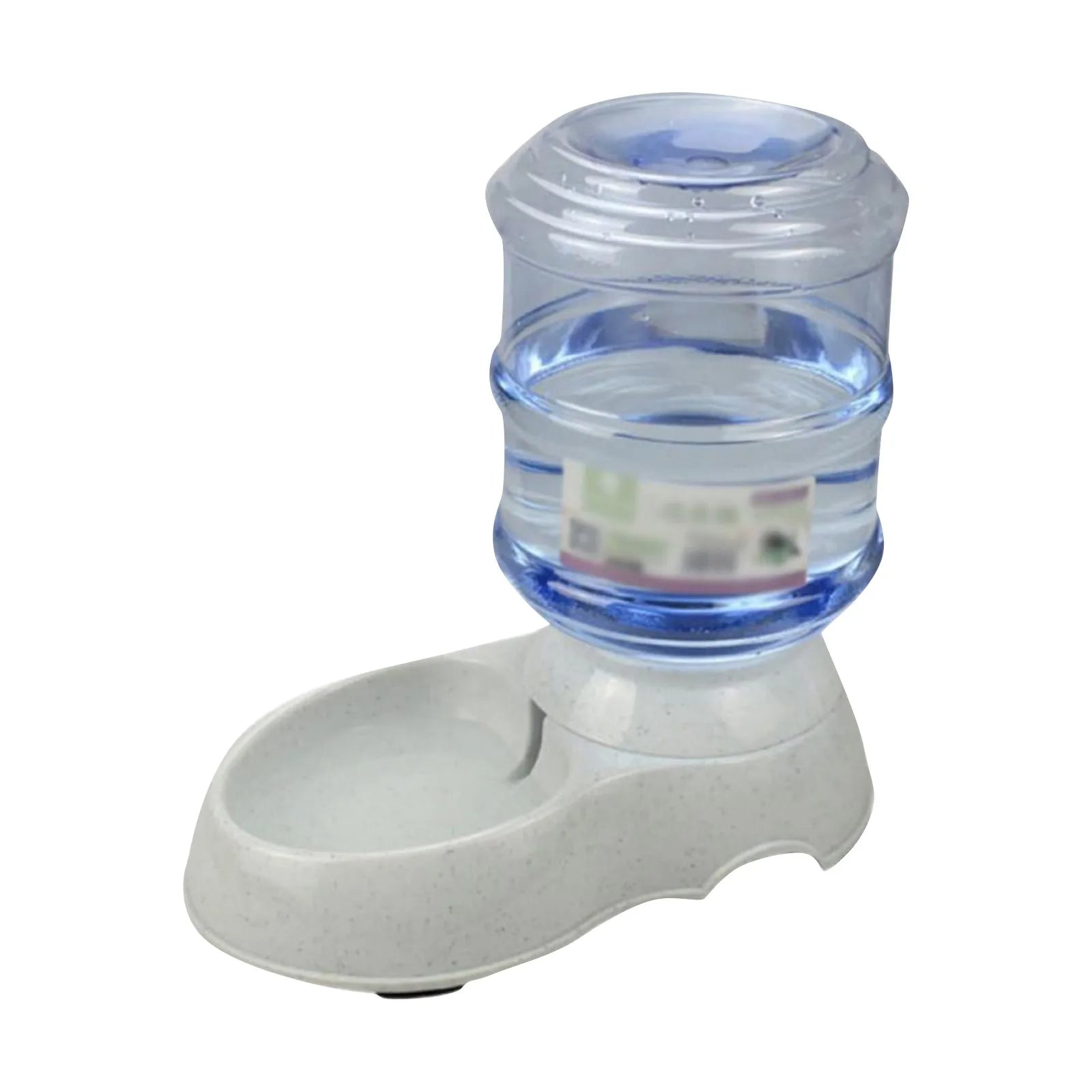 Large Capacity Automatic Water Dispenser Dog Bowl, Food Grade Plastic Pet Feeder Water Supply
