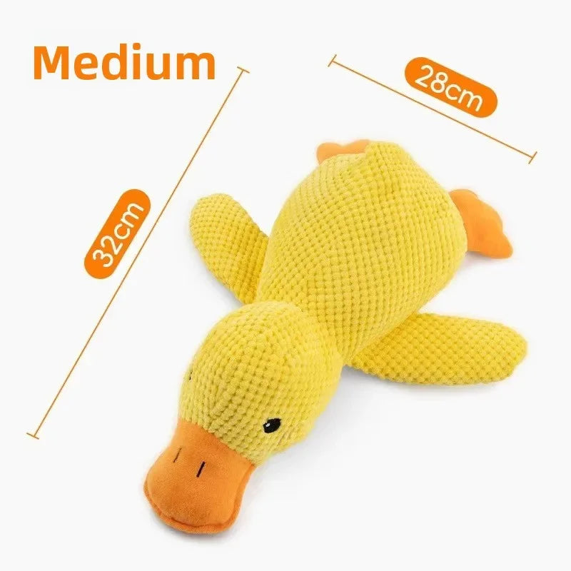 1/3PCS Things For Dogs Dogs Calming Duck Squeaky Plush Toy ,Luxury Sleep Aid Durable Puppy Companion