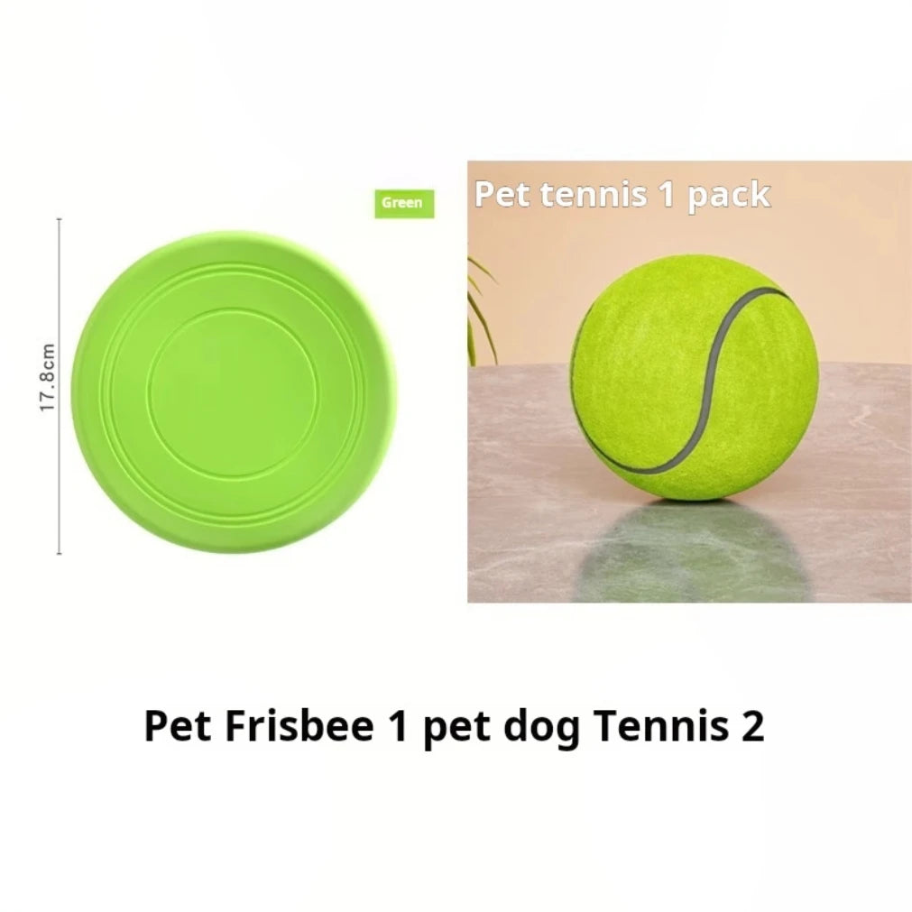 7/9.5Inch Giant Tennis Ball ,Inflatable Toy for Dog Training Ball 24cm Tennis Ball with Air Pump Interactive Dog Toys