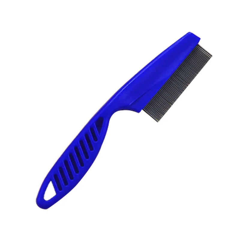 Pet Hair Shedding Comb Stainless Steel Flea Comb for Cats and Dogs