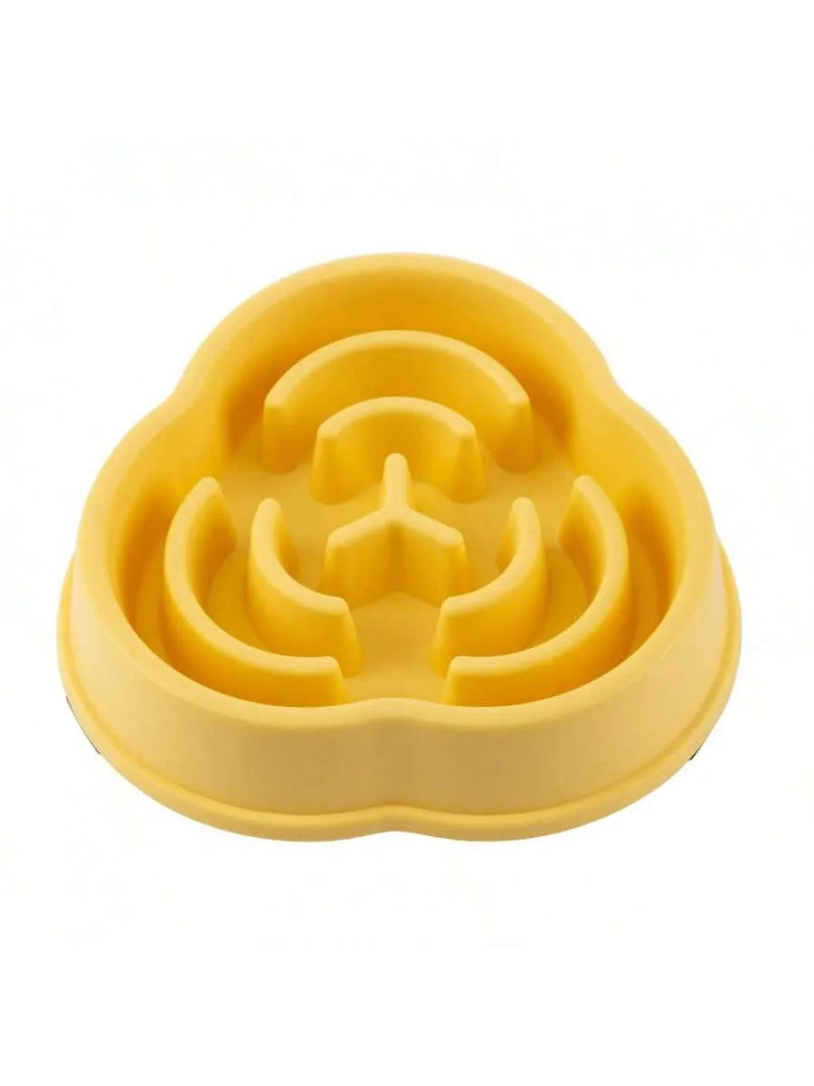 1pc Slow Food Bowl, Plastic Anti-Choking ,Slow Eating ,Cloud Shape, Prevent Vomiting And Protect Intestines
