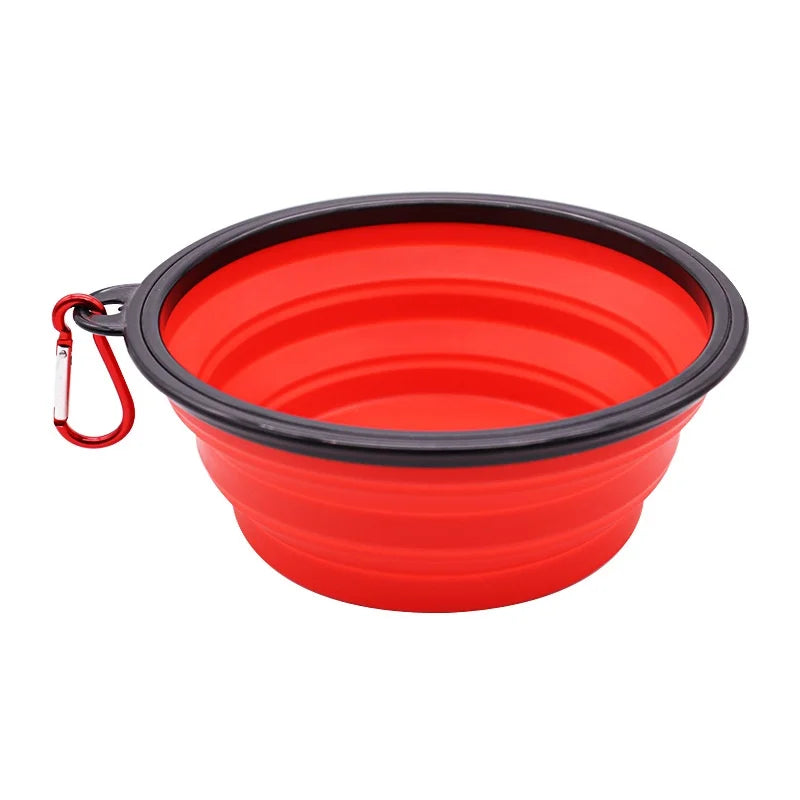 Durable Portable Food Bowl for Cats And Dogs ,Silicone ,Collapsible ,Travel Outdoor Water Food Bowl