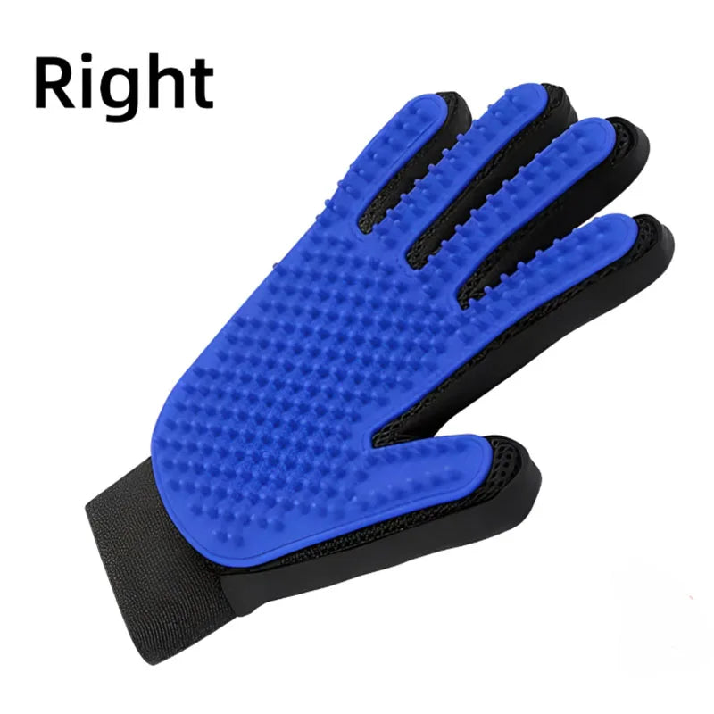 Pet Hair Glove, Dog and Cat Grooming, Deshedding Hair and Massage Brush