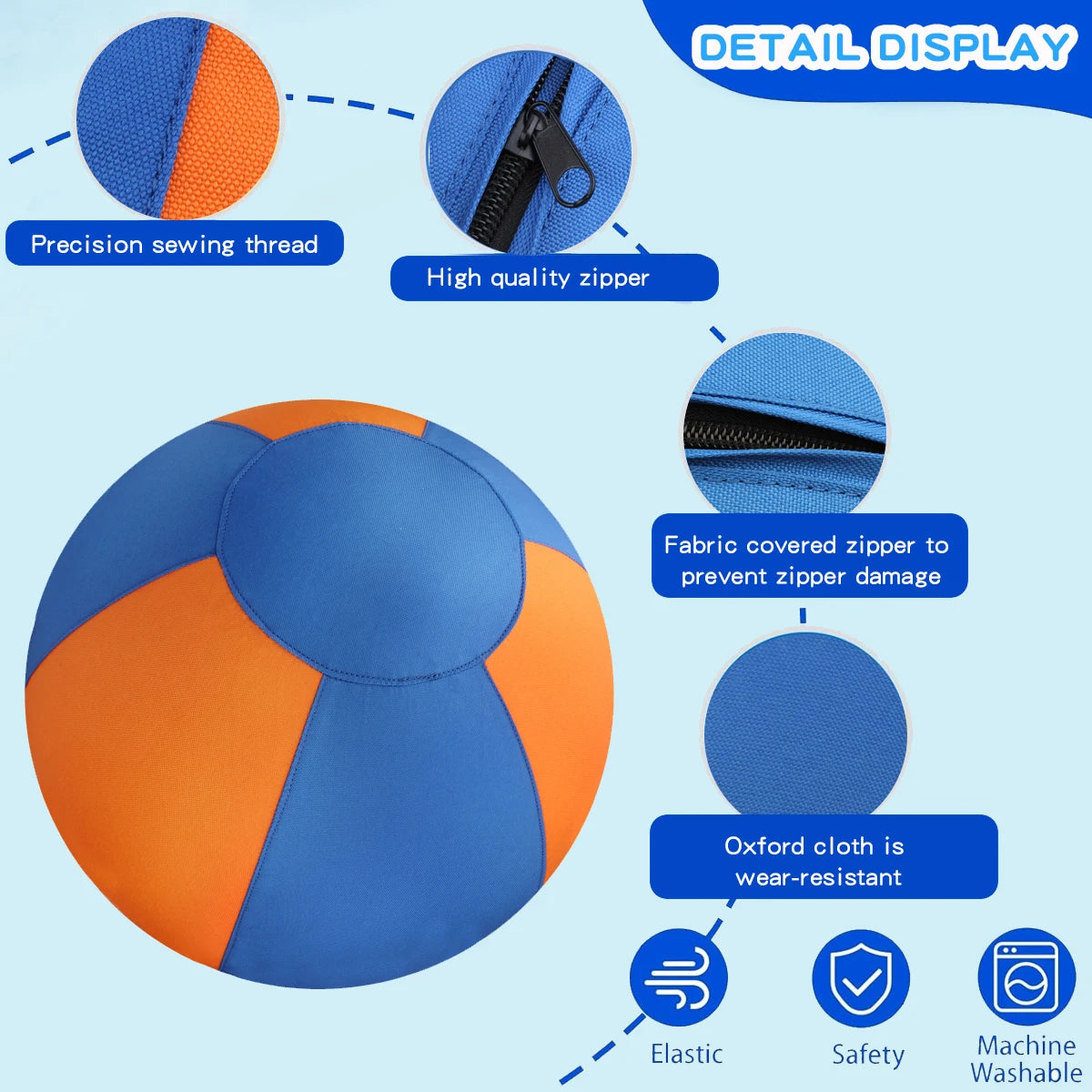 Giant Toy Ball Large Pet Outdoor Training, Children's Interactive Game Toy