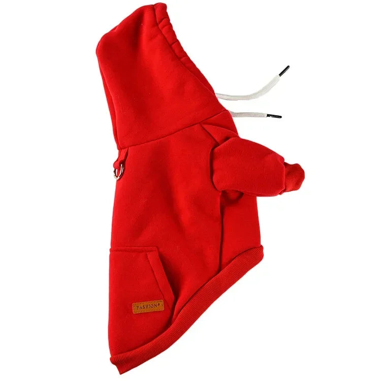 Dog Hoodie for Small And Medium Dogs,  Outdoor Sweatshirt,  Warm Fleece