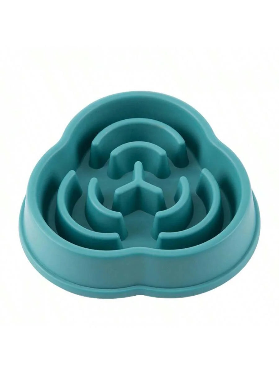 1pc Slow Food Bowl, Plastic Anti-Choking ,Slow Eating ,Cloud Shape, Prevent Vomiting And Protect Intestines