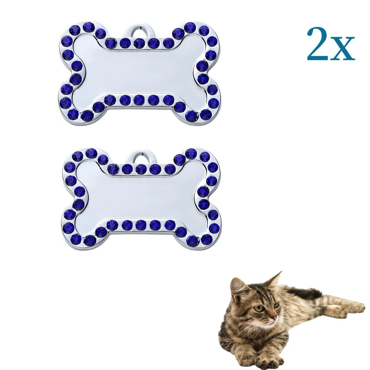 VIP Customizable Engraved Pets ID Tag for Dogs and Cats. Bronze Nameplate Tags Personalized  Collar ID Pendant