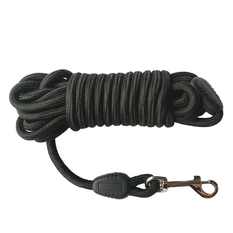 Long Nylon Dog Leash For Dogs and  Cats Outdoor Hiking Lead Rope Strong,5m 10m 15m